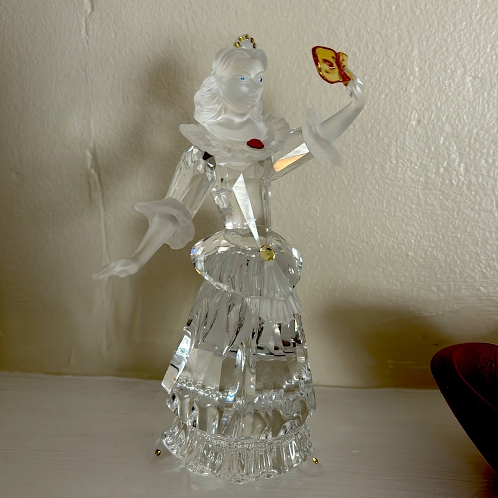 Swarovski crystal masquerade princess